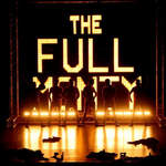 the full monty sign on stage - a1stage scenery and set hire for