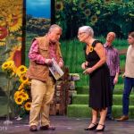 Calendar Girls - A1 STAGE SCENERY AND SET HIRE FOR - Sunflower flat and sta