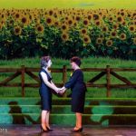 Calendar Girls - A1 STAGE SCENERY AND SET HIRE FOR - Sunflower fly cond